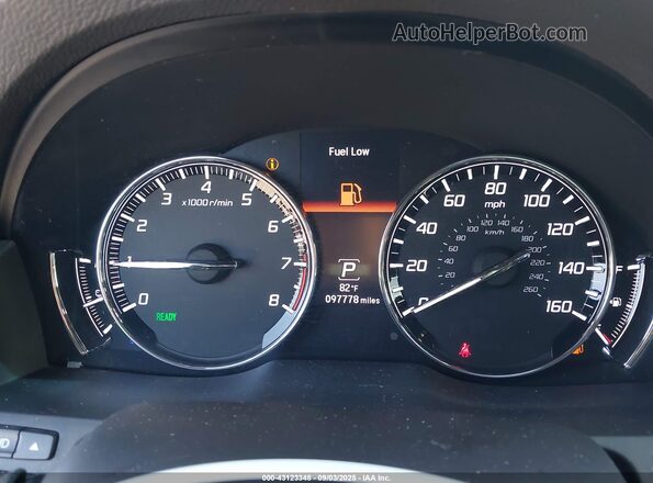JH4KC2F96JC000505 2018 ACURA OTHER Black Вид задніх сидінь