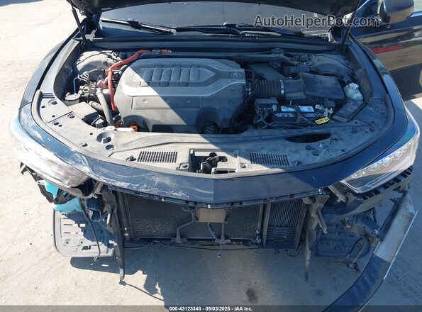 JH4KC2F96JC000505 2018 ACURA OTHER Black Вид ззаду