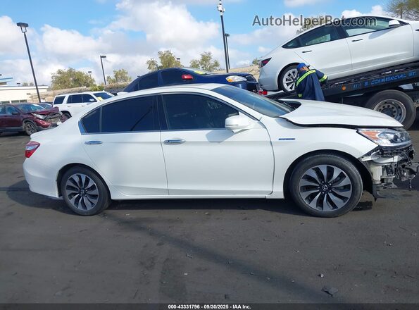 JHMCR6F53HC008546 2017 HONDA ACCORD HYBRID Белый Панорамный вид салона 360°