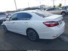 2017 Honda Accord Hybrid Ex-l Белый vin: JHMCR6F53HC008546