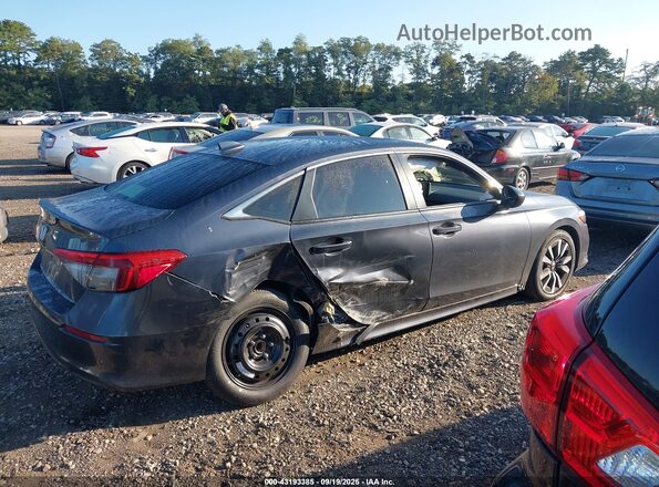 JHMFE1F77NX010088 2022 HONDA CIVIC Серый Вид задней части салона