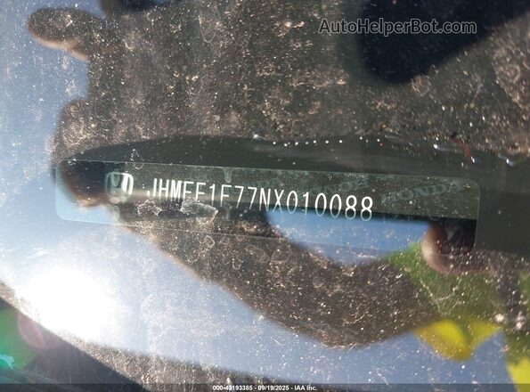JHMFE1F77NX010088 2022 HONDA CIVIC Серый 