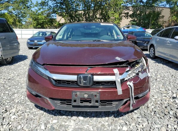 JHMZC5F10JC007797 2018 HONDA CLARITY Burgundy Front view