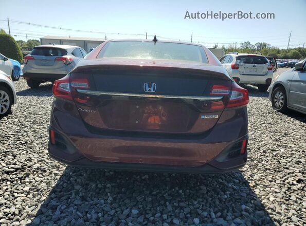 JHMZC5F10JC007797 2018 HONDA CLARITY Burgundy Rear view