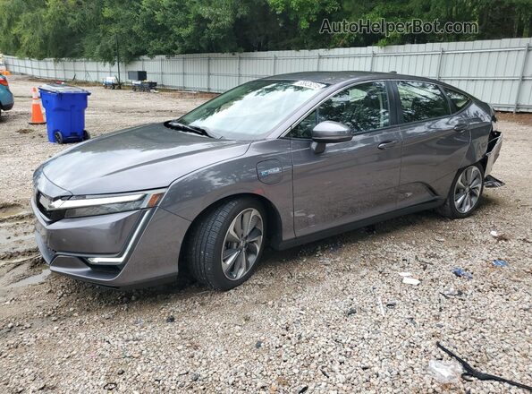 JHMZC5F10JC013745 2018 HONDA CLARITY Серый Передняя левая четверть