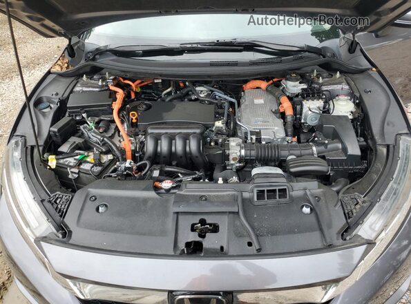 JHMZC5F10JC013745 2018 HONDA CLARITY Серый Вид задней части салона