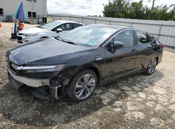 JHMZC5F10JC015592 2018 HONDA CLARITY Black Vista tres cuartos delantera izquierda