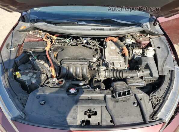 JHMZC5F10JC017634 2018 HONDA CLARITY Burgundy Rear interior view