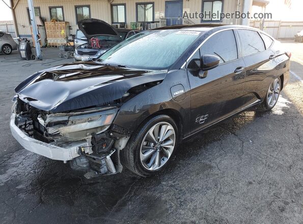 JHMZC5F11JC012250 2018 HONDA CLARITY Black Front left