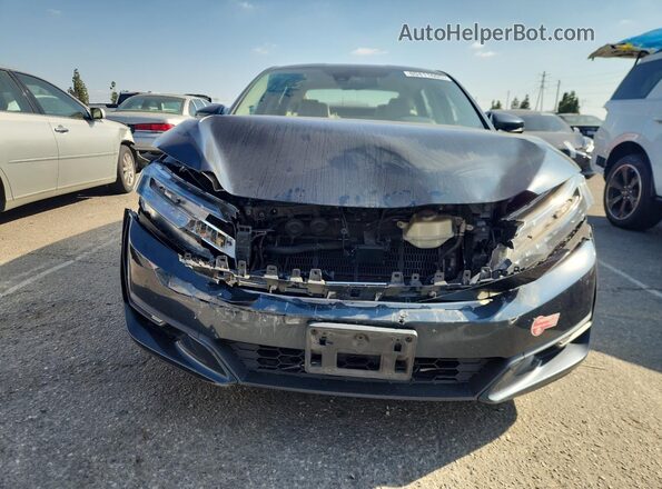 JHMZC5F11JC019117 2018 HONDA CLARITY Blue Front view