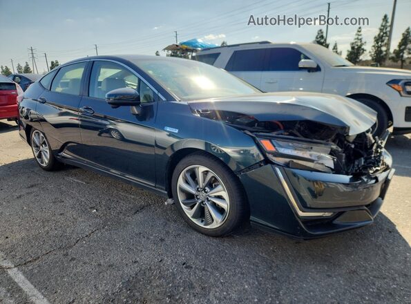 JHMZC5F11JC019117 2018 HONDA CLARITY Blue Front right