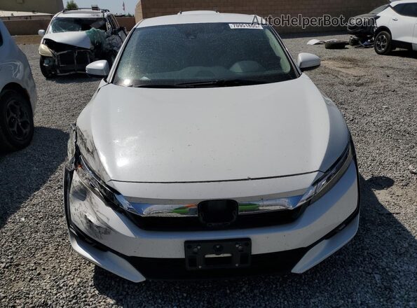 JHMZC5F13JC015439 2018 HONDA CLARITY Белый Вид спереди