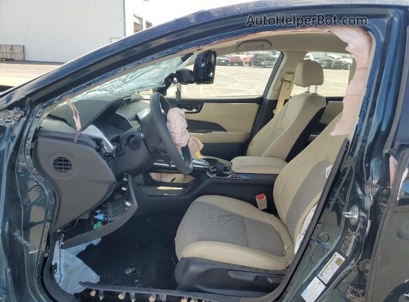 JHMZC5F13JC019944 2018 HONDA CLARITY Green Front interior view