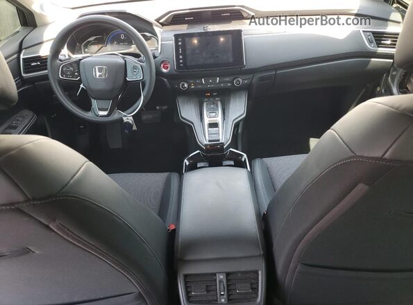 JHMZC5F15JC000523 2018 HONDA CLARITY Silver Dashboard view