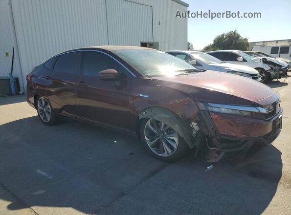 JHMZC5F16JC020375 2018 HONDA CLARITY Burgundy Առջևի աջ