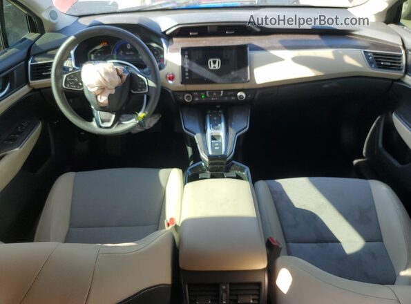 JHMZC5F16JC020375 2018 HONDA CLARITY Burgundy Առջևի վահանակի տեսք