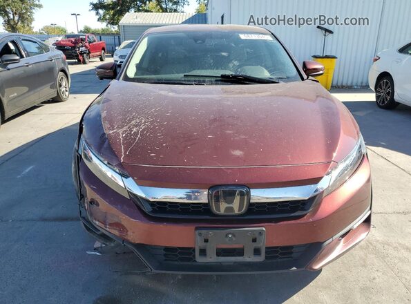 JHMZC5F16JC020375 2018 HONDA CLARITY Burgundy Դիմացի տեսք