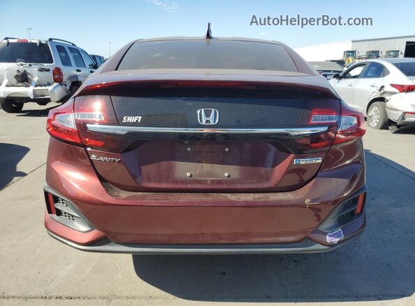 JHMZC5F16JC020375 2018 HONDA CLARITY Burgundy Հետևի տեսք