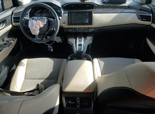 JHMZC5F1XJC013428 2018 HONDA CLARITY White Вид панелі приладів