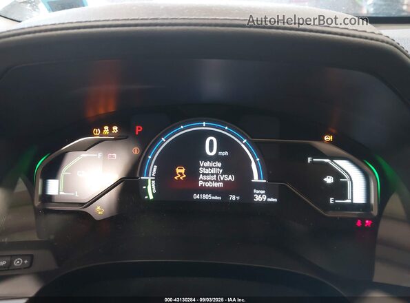 JHMZC5F1XMC001669 2021 HONDA CLARITY PLUG-IN HYBRID Gray Вид задніх сидінь