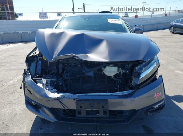 JHMZC5F36JC006090 2018 HONDA CLARITY PLUG-IN HYBRID Gray Instrument cluster view