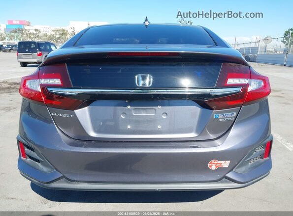 JHMZC5F36JC006090 2018 HONDA CLARITY PLUG-IN HYBRID Gray 