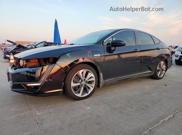 JHMZC5F36JC006171 2018 HONDA CLARITY Black წინა მარცხენა ხედი სამი მეოთხედიდან