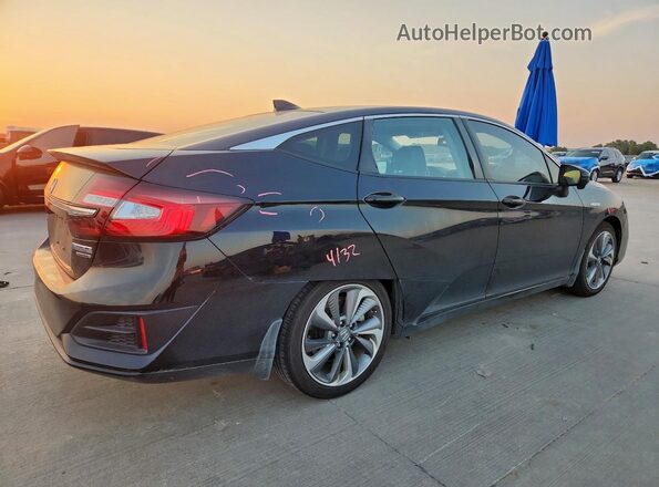 JHMZC5F36JC006171 2018 HONDA CLARITY Black უკანა მარჯვენა