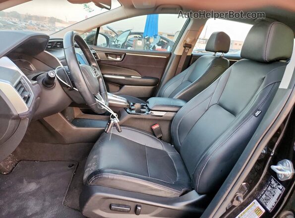 JHMZC5F36JC006171 2018 HONDA CLARITY Black წინა სალონის ხედი