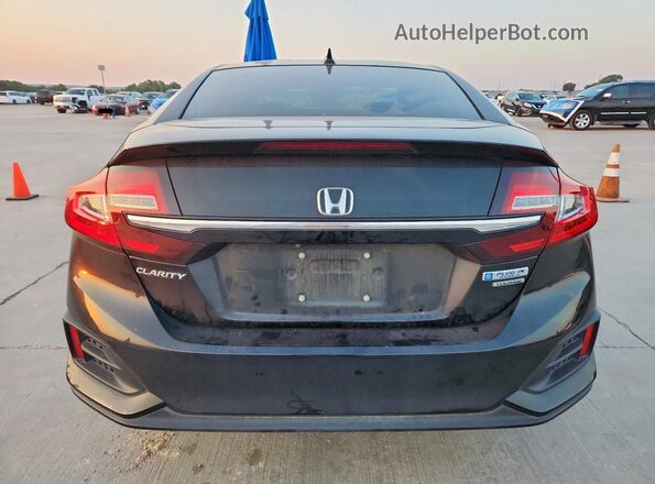 JHMZC5F36JC006171 2018 HONDA CLARITY Black უკანა ხედი