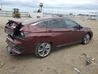 2018 Honda Clarity Touring Burgundy vin: JHMZC5F37JC018698