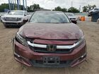 2018 Honda Clarity Touring Burgundy vin: JHMZC5F37JC018698