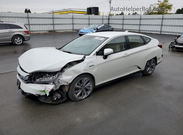 JHMZC5F38JC005894 2018 HONDA CLARITY Белый Передняя левая четверть