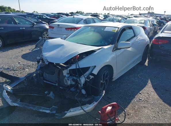 JHMZF1C64GS000995 2016 HONDA CR-Z White Widok z przodu
