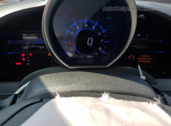 JHMZF1D41GS001485 2016 HONDA CR-Z Red Widok zestawu wskaźników
