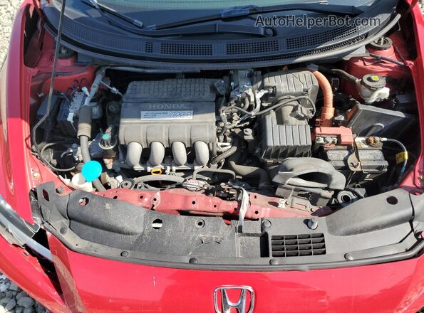 JHMZF1D41GS001485 2016 HONDA CR-Z Red Widok wnętrza z tyłu