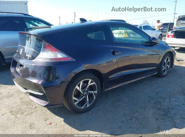 JHMZF1D42GS000491 2016 HONDA CR-Z Фиолетовый Задняя правая четверть