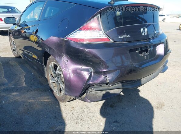 JHMZF1D42GS000491 2016 HONDA CR-Z Фиолетовый Вид спереди