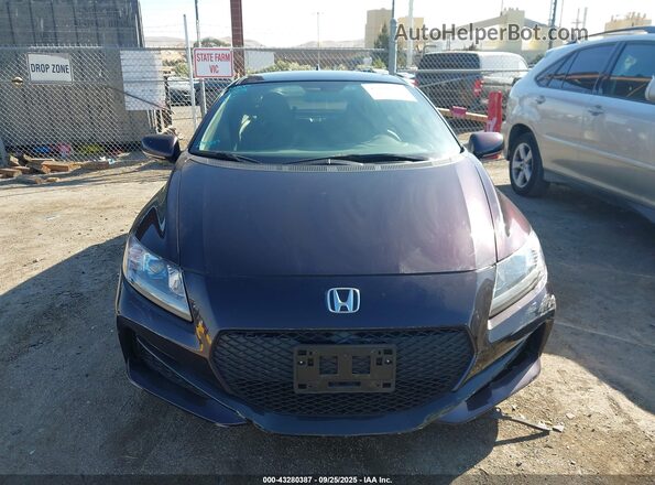 JHMZF1D42GS000491 2016 HONDA CR-Z Фиолетовый Вид щитка приборов