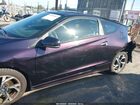 2016 Honda Cr-z Lx Фиолетовый vin: JHMZF1D42GS000491