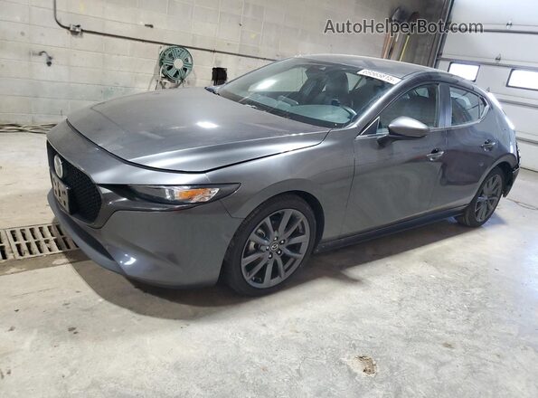 JM1BPAJM0K1117490 2019 MAZDA 3 Угольный Передняя левая четверть