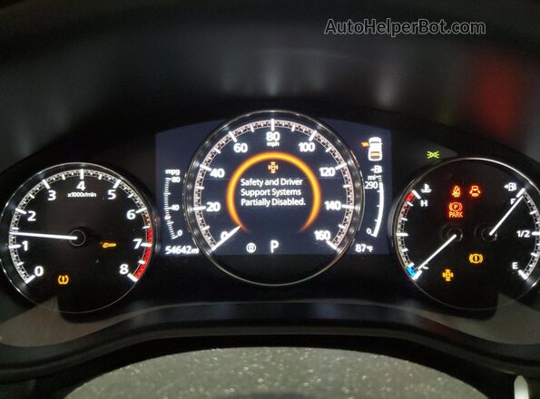 JM1BPAJM0K1117490 2019 MAZDA 3 Угольный Вид щитка приборов