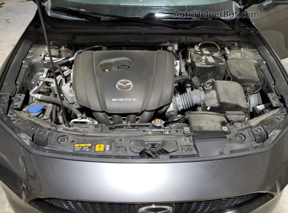 JM1BPAJM0K1117490 2019 MAZDA 3 Угольный Вид задней части салона