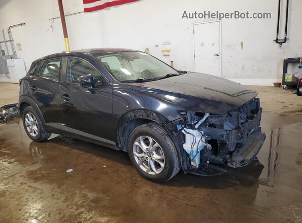 JM1DKDB71L1465172 2020 MAZDA CX-3 Синий Передняя правая четверть