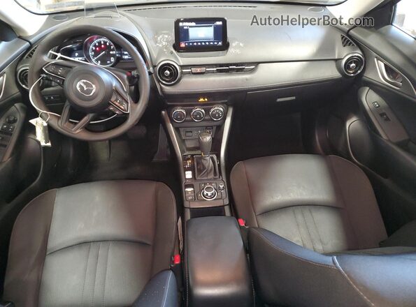 JM1DKDB71L1465172 2020 MAZDA CX-3 Синий Вид панели приборов