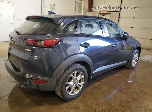 JM1DKDB71L1465172 2020 MAZDA CX-3 Синий Задняя правая четверть