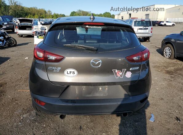 JM1DKFC73J0327646 2018 MAZDA CX-3 Gray Հետևի տեսք