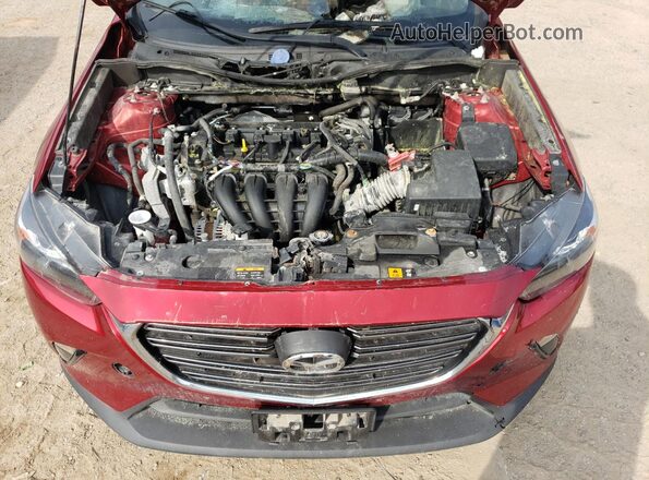 JM1DKFC74L1466648 2020 MAZDA CX-3 Red Rear interior view