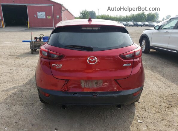 JM1DKFC74L1466648 2020 MAZDA CX-3 Red Rear view