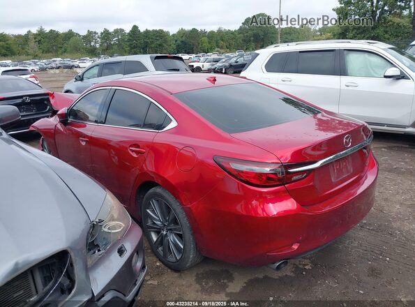JM1GL1TY4K1501144 2019 MAZDA 6 Red Widok wnętrza z tyłu